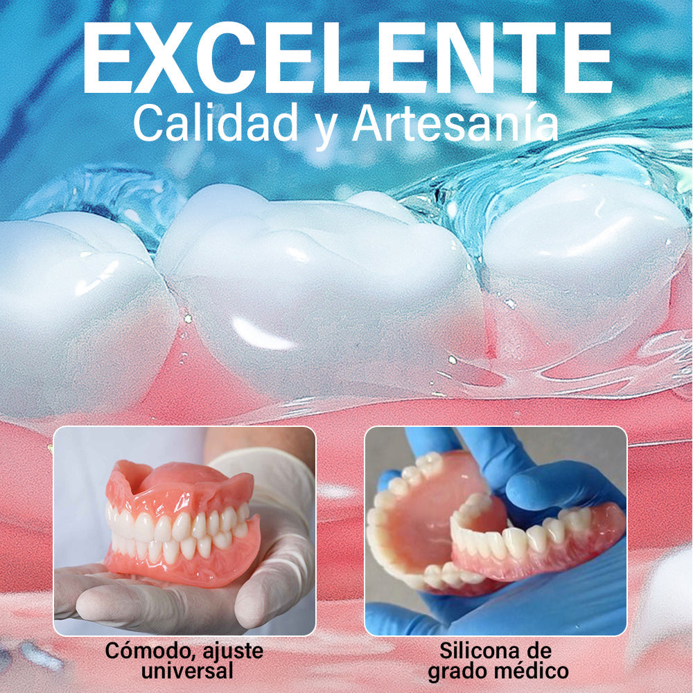 ✅ Fabricado y enviado desde México | Dentadura Completa Suction-effective Ourlyard® 🦷✨