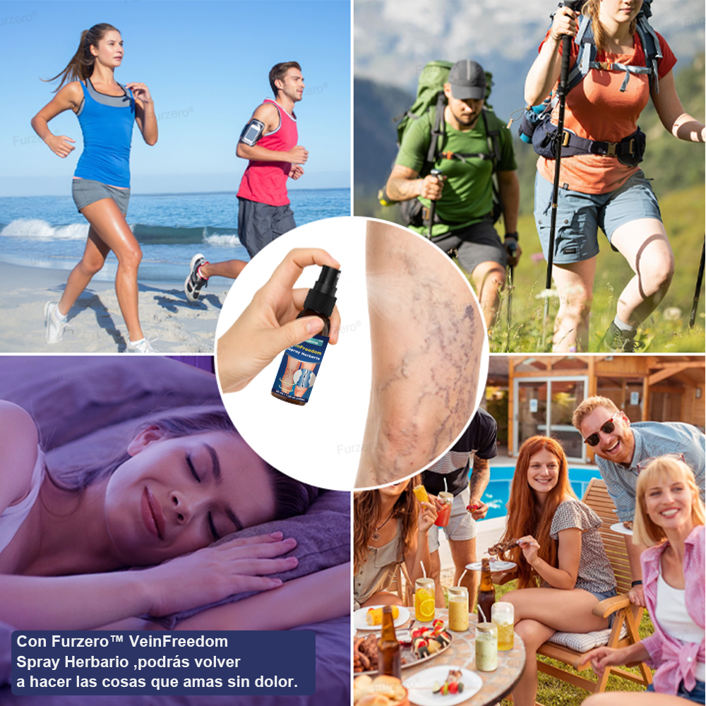 🏆🏆Hecho y enviado desde México🌿Furzero® VeinFreedom Spray Herbario - Terapia de MicroNiebla