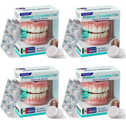 ✅ Fabricado y enviado desde México | Dentadura Completa Suction-effective Ourlyard® 🦷🦷