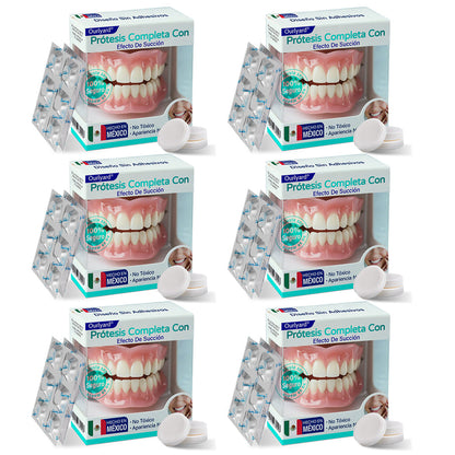 ✅ Fabricado y enviado desde México | Dentadura Completa Suction-effective Ourlyard® 🦷🦷