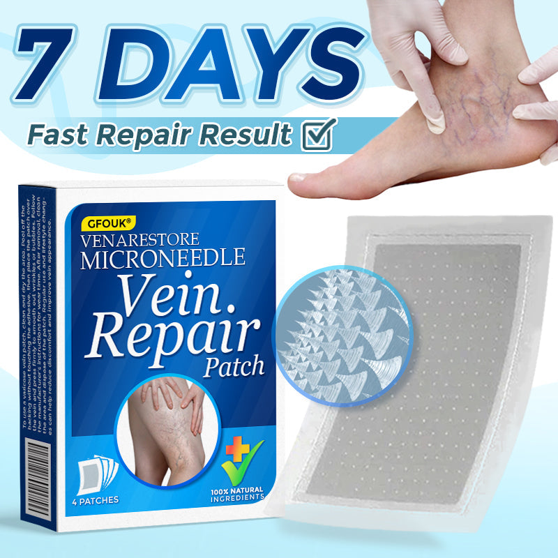 GFOUK® RestauraVenas Parche de Microagujas para Venas