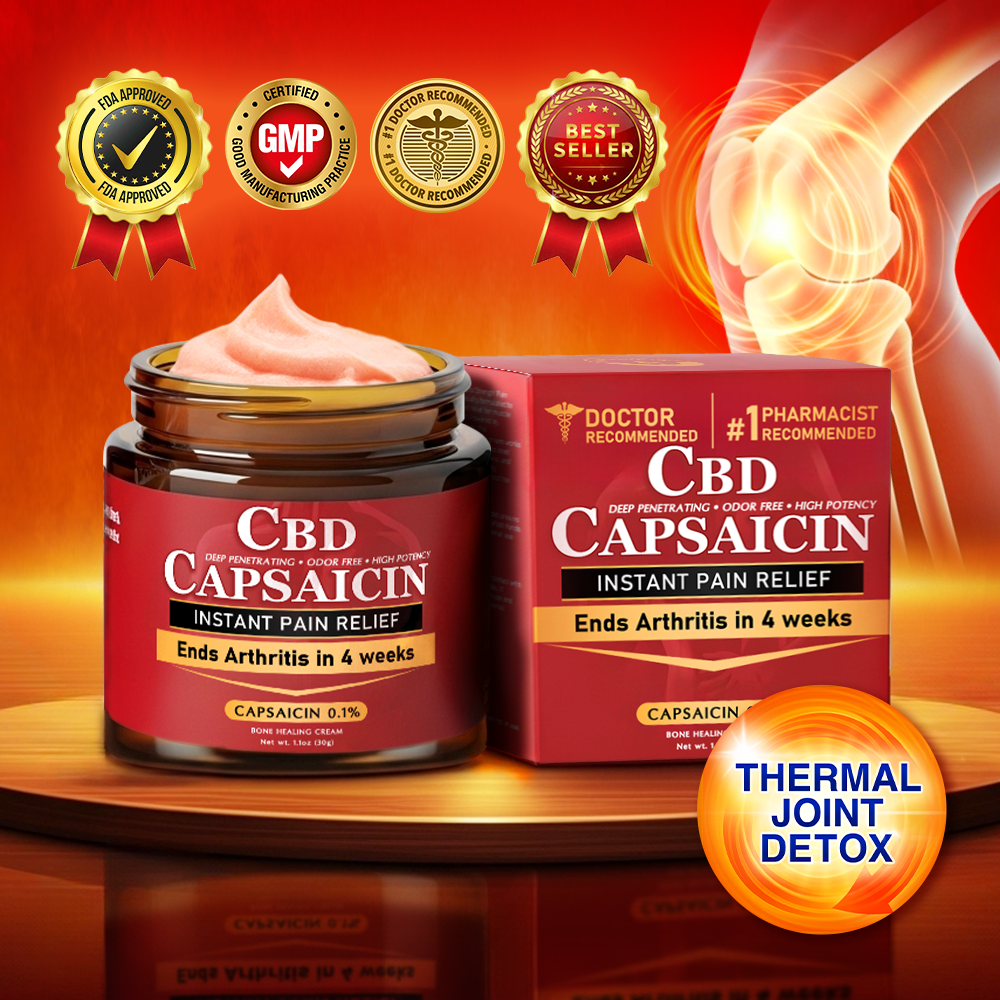 🧑‍🔬Fabricado en una instalación registrada por la FDA: Therma Core 𝗖𝗕𝗗 Crema para el alivio instantáneo del dolor y la curación ósea con capsaicina🌿🌶️